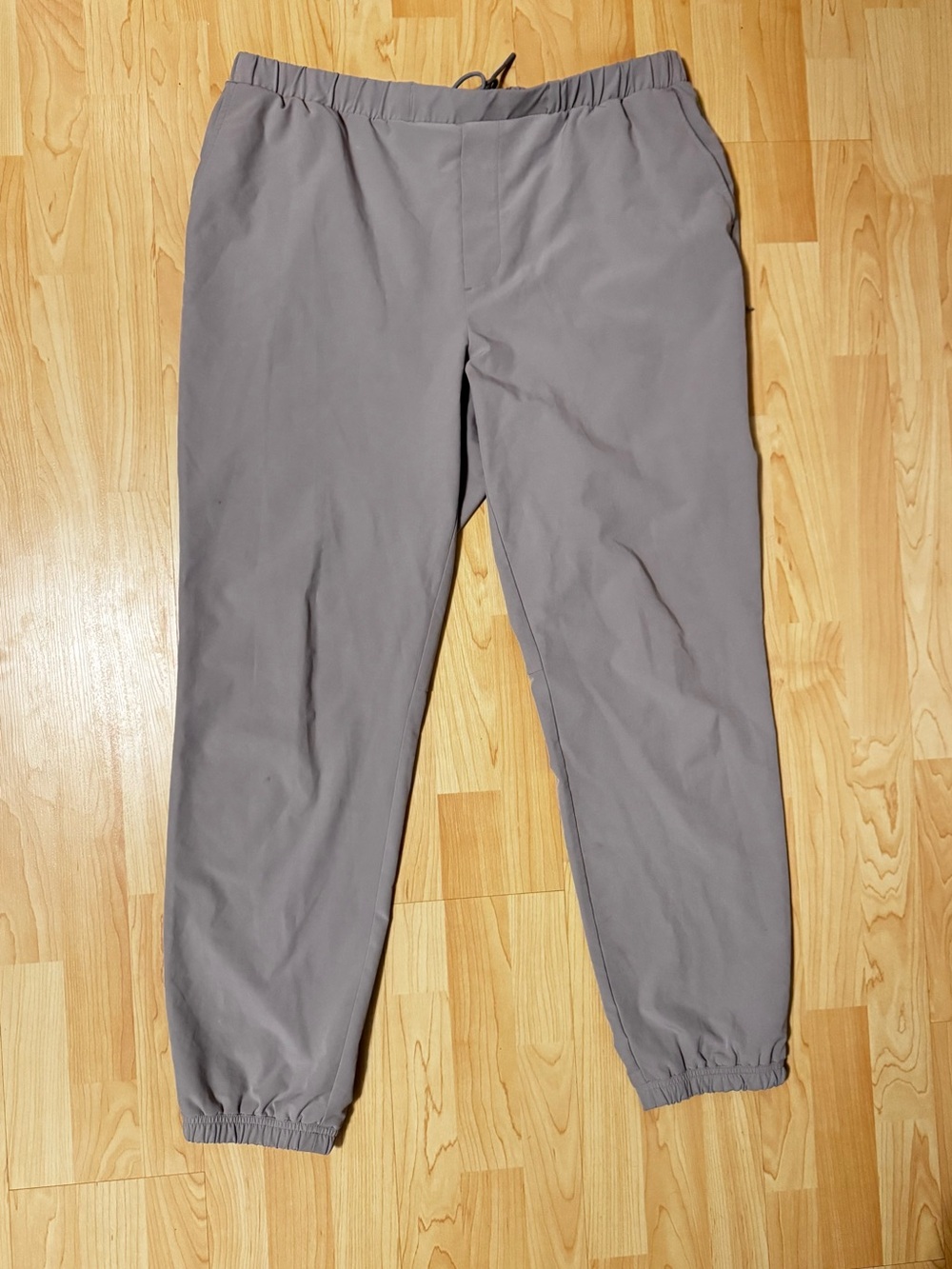 Hudson Baby Light Gray Men's Jogger Pants with Drawstring